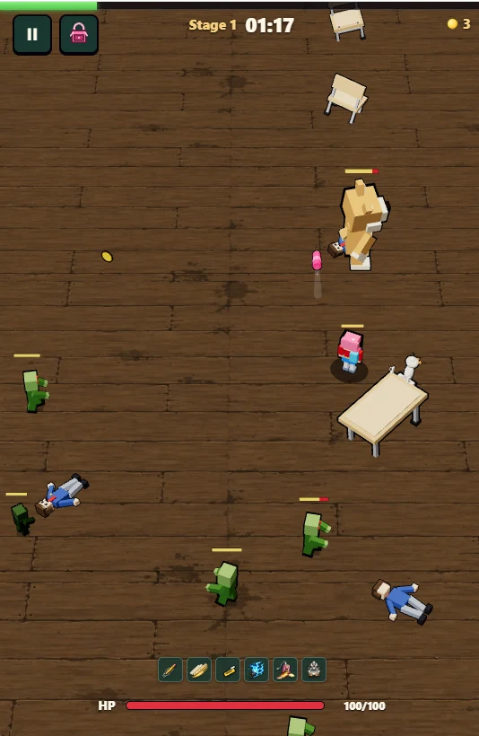 Escape! Zombie School screenshot