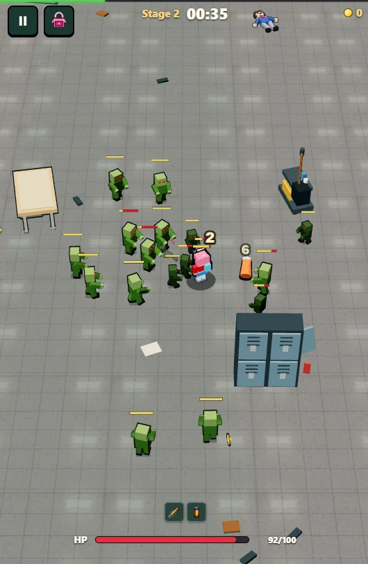 Escape! Zombie School screenshot